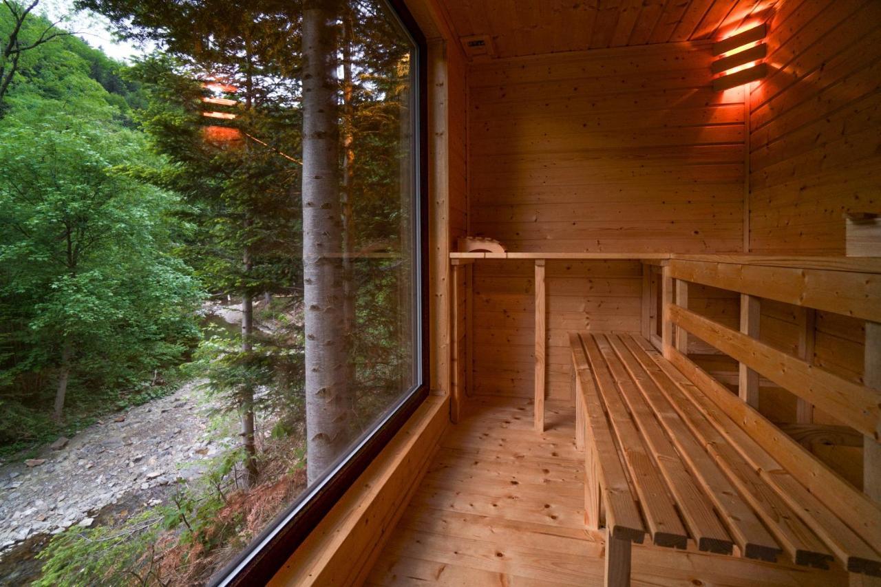 Novosiele Residence - Nad Gorska Rzeka - Lesne Spa Sauna Jacuzzi - Bieszczady Bystre  Екстериор снимка