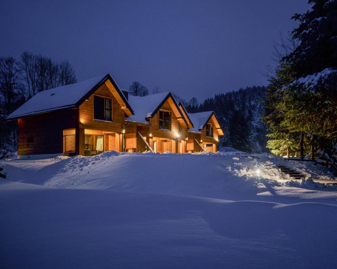 Novosiele Residence - Nad Gorska Rzeka - Lesne Spa Sauna Jacuzzi - Bieszczady Bystre  Екстериор снимка