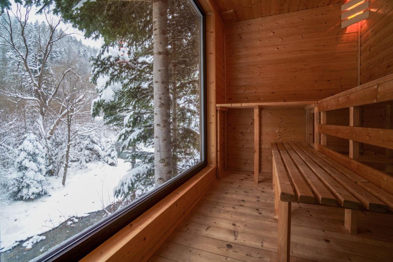 Novosiele Residence - Nad Gorska Rzeka - Lesne Spa Sauna Jacuzzi - Bieszczady Bystre  Екстериор снимка