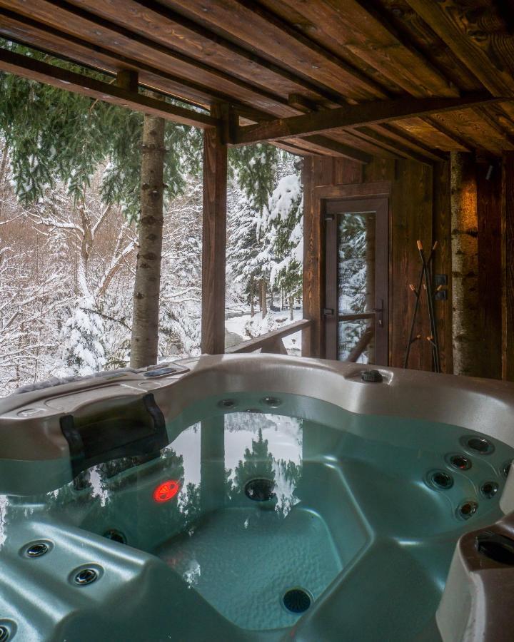 Novosiele Residence - Nad Gorska Rzeka - Lesne Spa Sauna Jacuzzi - Bieszczady Bystre  Екстериор снимка
